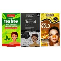 Beauty Formulas - Nose Pore Strips Charcoal - 6 strips