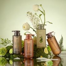 PULJIM  - Bath Time Amino Acid Fragrance Body Wash - 4 Flavors Green Tangerines - 520g