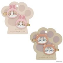 mofusand FlockyBangs Hair Clip (Set of 2) Bear