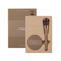 MQNY - Fake Up 3 Color Shading & Brush Set - 3 Types Neutral Brown