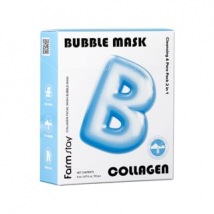 Farm Stay - Facial Wash Bubble Mask Set - 2 Types Collagen