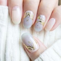 Lunacaca - Pisces Constellation Nail Art Stickers 24 pcs