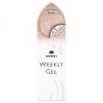 Homei - Weekly Gel Nail Polish WF62 Starlight Beige 10ml