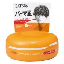 Mandom - Gatsby Moving Rubber Loose Shuffle Orange - 80g