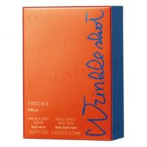 POLA - Wrinkle Shot Serum & Mask First Kit 10g + 4.5ml + 4.5ml