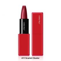 Shiseido - TechnoSatin Gel Lipstick 411 Scarlet Cluster