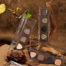 biya  - Wasteland Deconstructed Eyeshadow Palette - 4 Types 103# Cold Sand - 4g