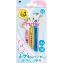 KAI - Pretty Disposable Razor Body T Type 3 pcs