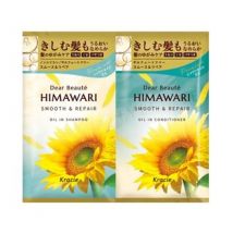 Kracie - Dear Beaute Himawari Oil In Shampoo & Conditioner Smooth & Repair Trial Set - Haarpflegeprobeset