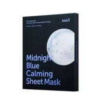 Dear, Klairs - Midnight Blue Calming Sheet Mask Set 2024 Version - 25ml x 5 sheets