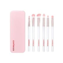 CORINGCO - Pink Pocket Eye Brush Set - Augenpinselset