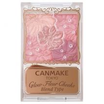 Canmake - Glow Fleur Cheeks Blend Type B02 Rose Ballerina