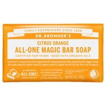 Dr. Bronner's - Magic Soap Bar Citrus Orange 140g