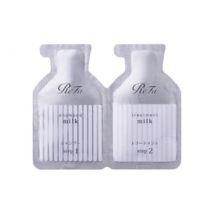 MTG - ReFa Milk Protein Shampoo & Hair Treatment Trial Set White Floral Musk - 10ml + 10g