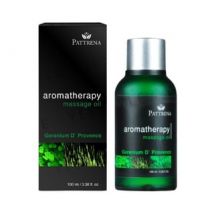 Pattrena - Geranium D' Provence Aromatherapy Massage Oil 100ml