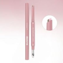 DEZONE - Dual Tone Aegyo Sal Pen - 2 Colors DC02 Pinkish Brown - 250mg