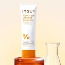 INGU - Super-Light Soothing Sunscreen SPF 50+ PA++++ + Biome Balance 50g