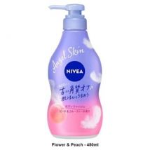 Nivea Japan - Angel Skin Body Wash Flower & Peach - 480ml