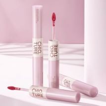 CHIOTURE - Dual-Ended Double Effect Liquid Lipstick - 5 Colors S03# Marginal Pink (2g & 2g)