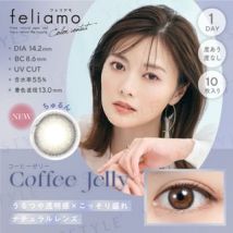 PIA - Feliamo 1 Day Color Lens Coffee Jelly 10 pcs P-0.00 (10 pcs)