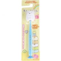 San-X - San-X Sumikko Gurashi Toothbrush with Sucker & Cap Shirokuma 1 pc