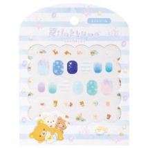 San-X - Rilakkuma Sea Relaxation Feeling Nail Sticker 1 set