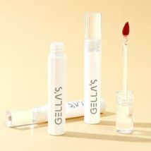 GELLA'S - Refraction Mirror Lip Glaze - 3 Colors #C01 Papaya milk apricot