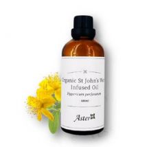 Aster Aroma - Organic St John's Wort Infused Sunflower Oil 100ml