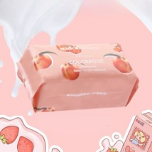 COLORROSE - Peach Disposable Face Towel CR200 (100 sheets)