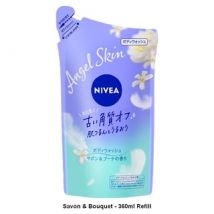 Nivea Japan - Angel Skin Body Wash Savon & Bouquet - 360ml Refill