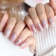 Lunacaca - The World Of Color Stone Nail Art Stickers 24 pcs