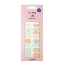 The Saem - Nail Wear Art Gel Sticker - 11 Types #09 Nude Mint Check