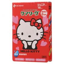 NICHIBAN - Sanrio Hello Kitty Careleaves Waterproof Bandage 16 pcs