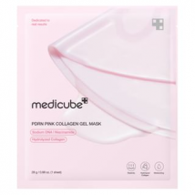 medicube - PDRN Pink Collagen Gel Mask - Masque gel au collagène rose PDRN