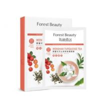 Forest Beauty - Natural Botanical Series Wenshan Turquoise Tea Repairing Mask 3 pcs 3 pcs