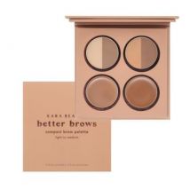 Kara Beauty - Better Brows Mini Eyebrow Palette - 2 Types Light To Medium - 8.33g