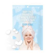 no:hj - Baby Face Probiotics 7 Minute Bubble Essence Pack - 4 Types Baby Aqua