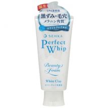 Shiseido - Senka Perfect Whip White Clay Beauty Face Foam - Mousse nettoyante