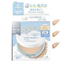 MSH - Time Secret Mineral Medicated Pressed Powder Cinnamoroll SPF 50+ PA++++ Limited Edition Natural Ocher