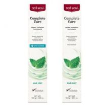 red seal - Complete Care Herbal & Mineral Toothpaste With Fluoride Mild Mint - With Fluoride - 100g