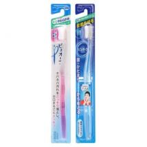 Kao - PureOra Compact Slim Head Toothbrush 1 pc - Random Color - Soft