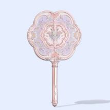 Flower Knows - Butterfly Cloud Collar Hand Mirror - 3 Colors #01 Lotus Pink - 1pc
