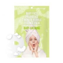 no:hj - Baby Face Probiotics 7 Minute Bubble Essence Pack - 4 Types Baby Calming