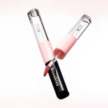 Mooekiss - Dual-Effect Essence Lip Gloss - 5 Colors W5# Chestnut Milk Tangerine (3.1g × 2)