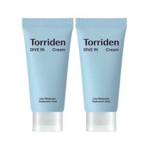 Torriden - DIVE-IN Low Molecular Hyaluronic Acid Cream Mini Bundle Set 2 pcs