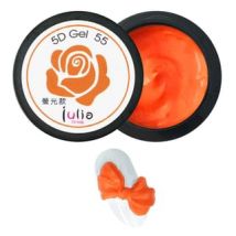 Cosplus - Julia 5D Stereoscopic Nail Gel 5D55 Orange 5ml