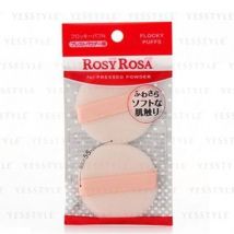 Chantilly - Rosy Rosa Flocky Puff N 2 pcs