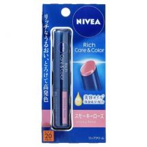 Nivea Japan - Rich Care & Color Lip Balm SPF 20 PA++ Smoky Rose