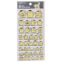Sanrio - Pompompurin 4 Size Sticker 95 x 205mm
