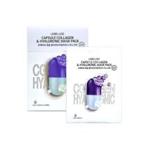 LEBELAGE - Capsule 2x Mask Pack Set - 3 Types Collagen & Hyaluronic